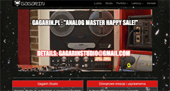 Desktop Screenshot of gagarin.pl